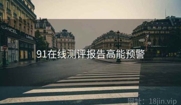 91在线测评报告高能预警