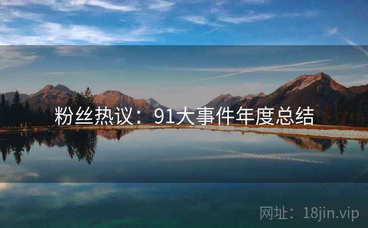 粉丝热议：91大事件年度总结