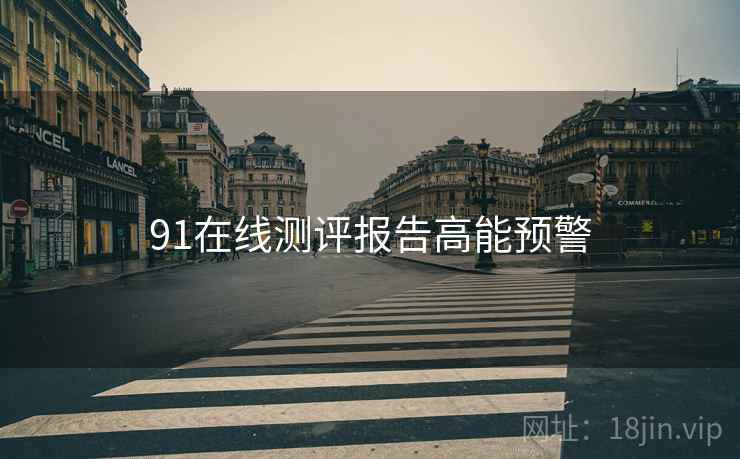 91在线测评报告高能预警